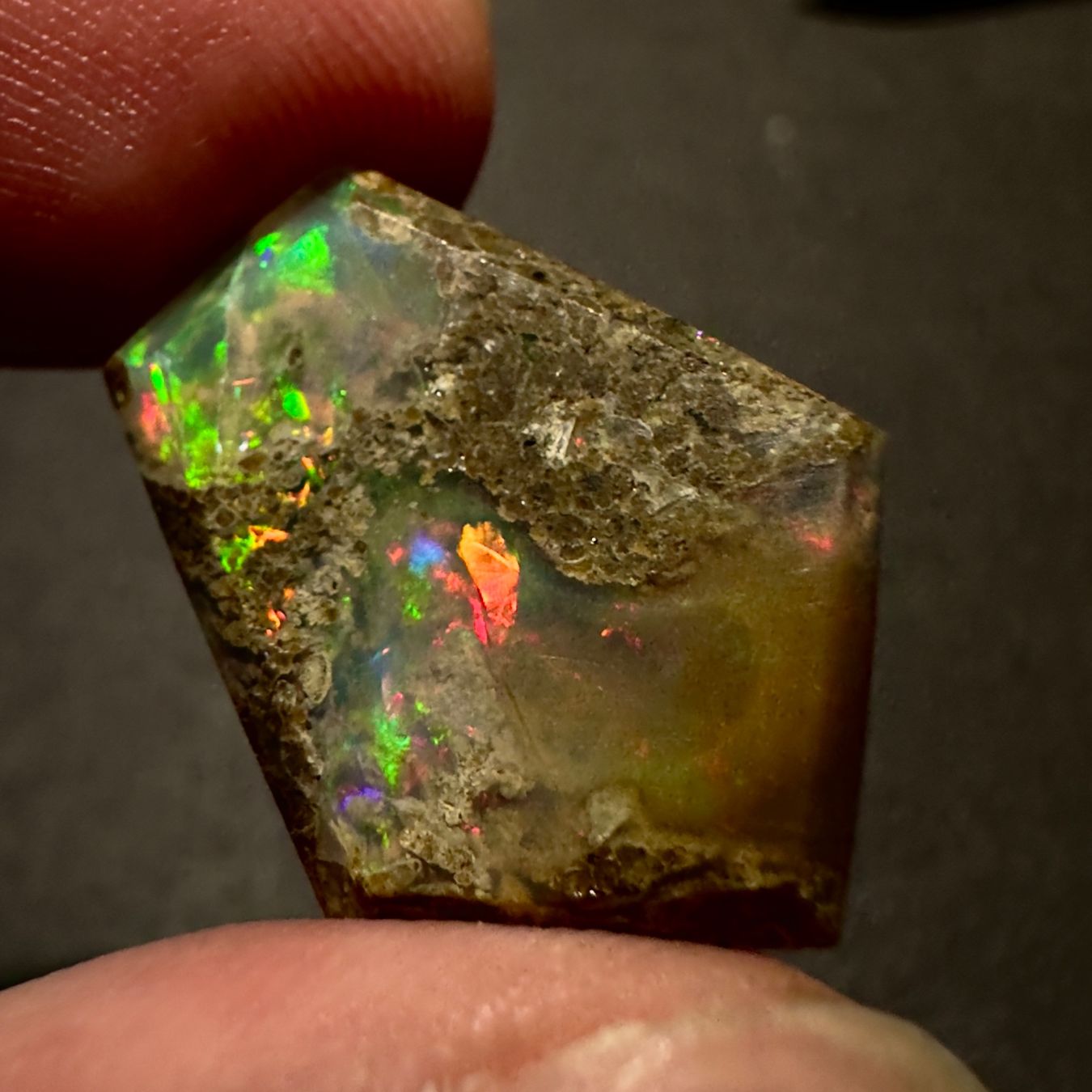 Pietre preziose: Natural Matrix Opal - 22 x 17 mm - 9.00 ct – Nuovo (secondo la descrizione) da Zürich venduto da Yoohooz 5
