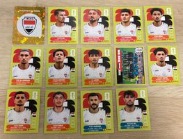 Panini WM 2026 diverse Spieler der Irak Mannschaft