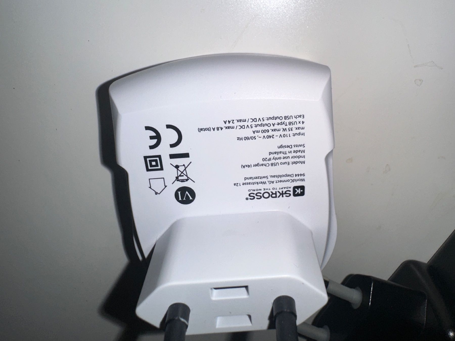 SKROSS Unità & Adattatore: 2x Ladestecker USB Skross & Letouch 24W 4.8A – Usato da Aarau venduto da KorgPA 6