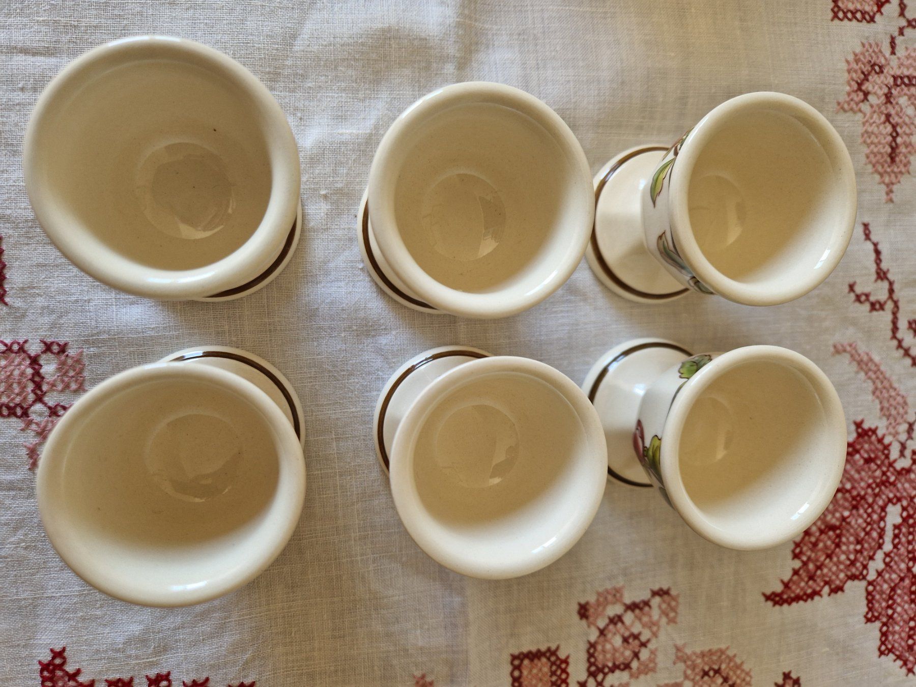 Villeroy & Boch Sonstiges Geschirr: 6x Eierbecher Villeroy & Boch Portobell0 – Neu (gemäss Beschreibung) aus Bern von Antikbatik 2