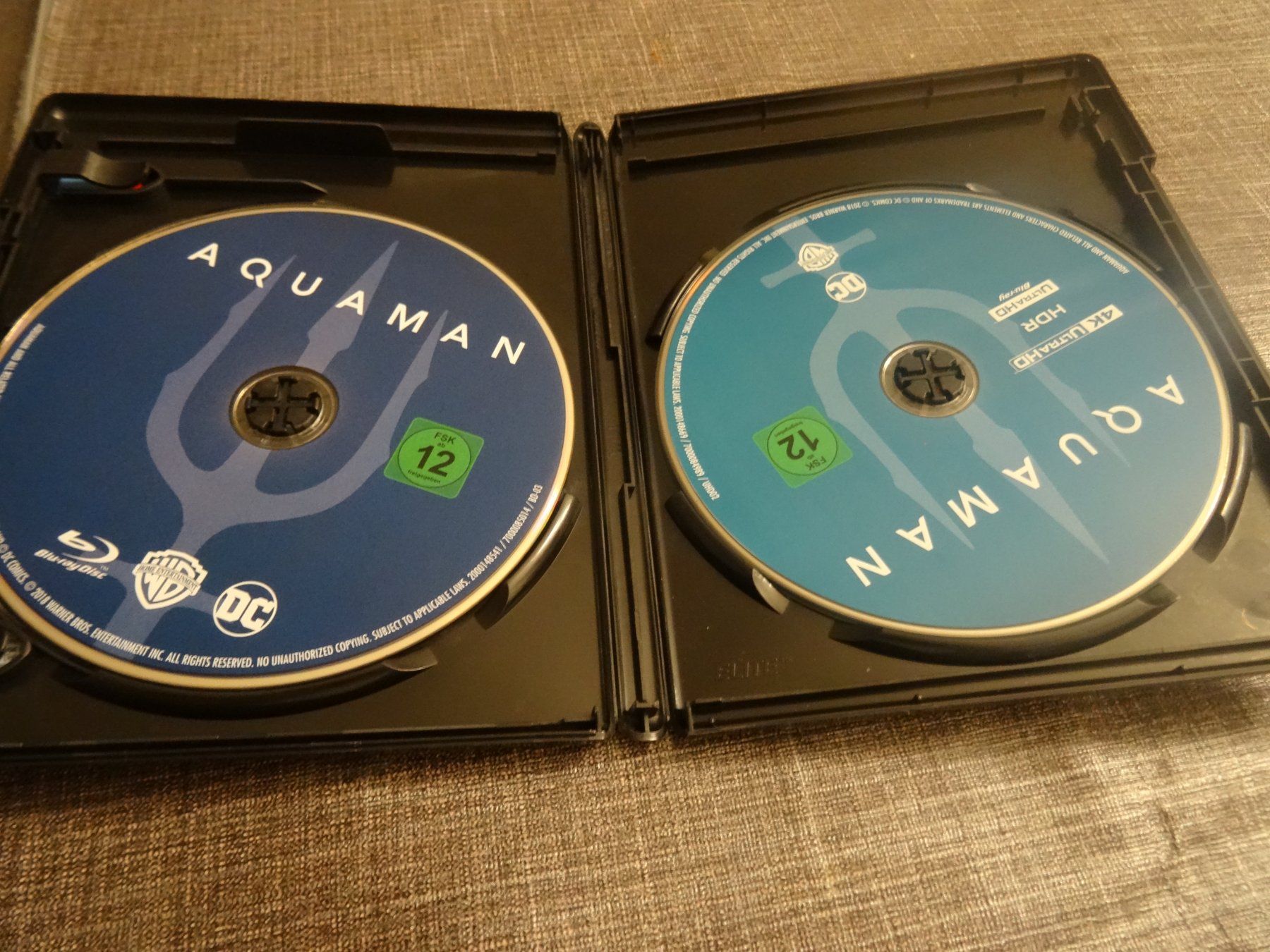 Tous les DVDs: Aquaman 4K Ultra HD Blu-Ray – D'occasion à Olten par Disc-Verkauf 1