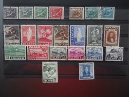 Lot Island gestempelt ab CHF 1.-- (für den Spezialisten)