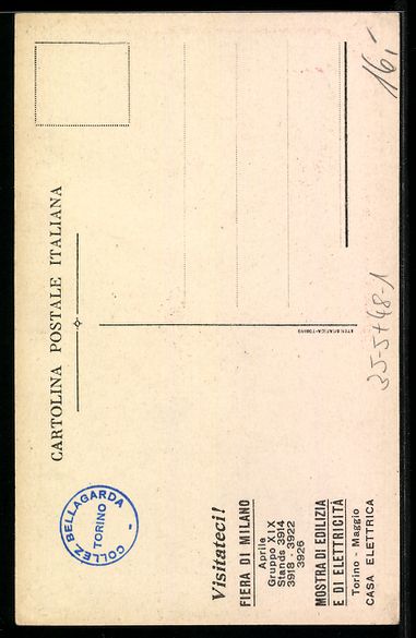 Cartoline postali: Torino, S.E.I., Il Miglior Ferro Elettri – Usato da Berlin venduto da bartko-reher 1