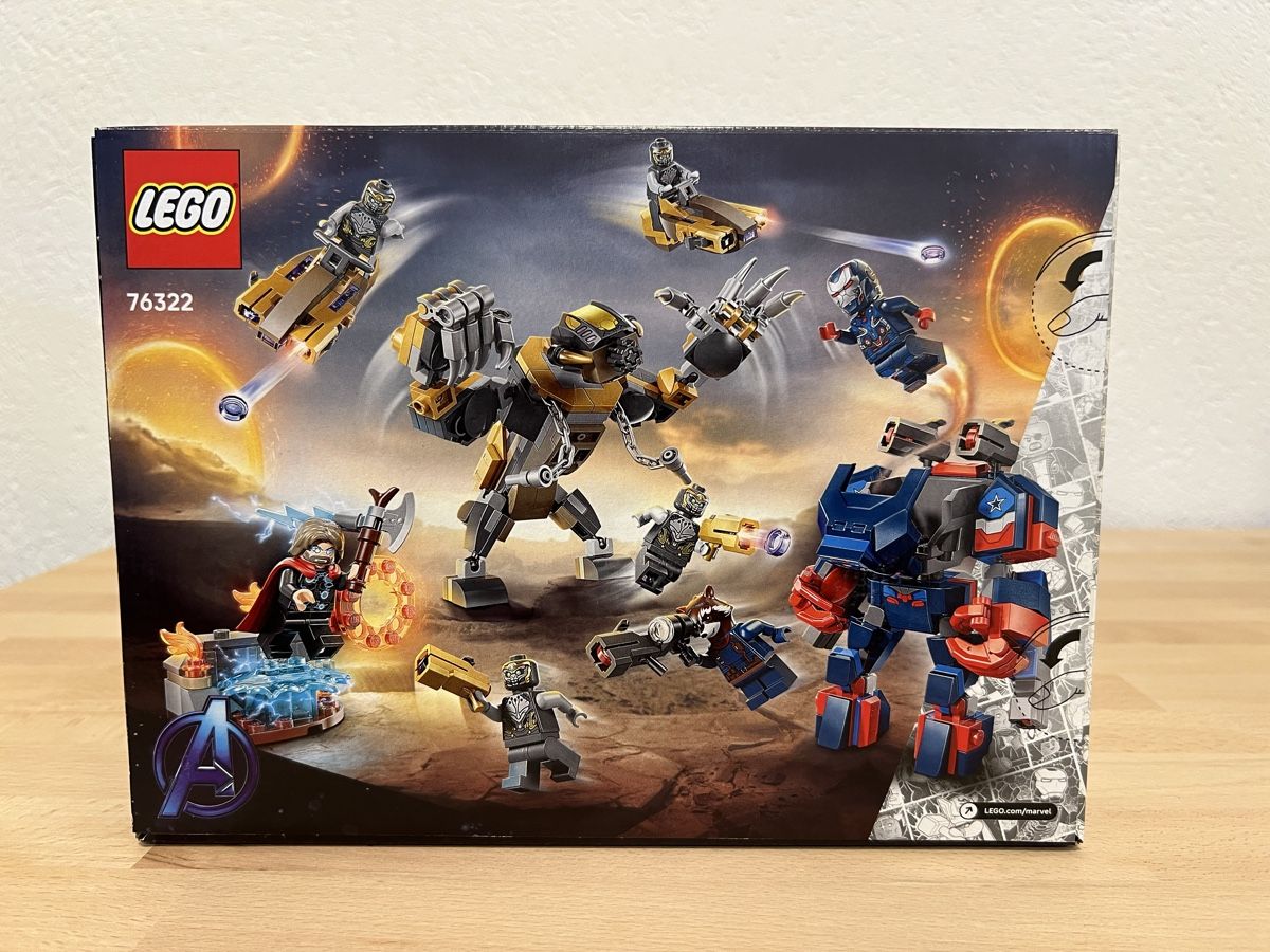 Lego Kit di costruzioni: LEGO Marvel 76322 Avengers Endgame Thor vs Chitauri  – Nuovo e nell'imballaggio originale da Frinvillier venduto da Tulepule 1