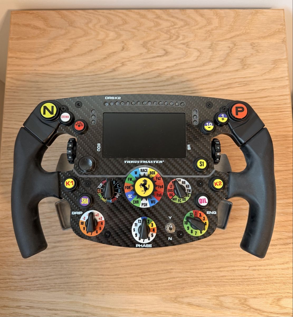 Thrustmaster Controller: Volante Thrustmaster Formula Wheel Add-On Ferrari SF1000 – Neu (gemäss Beschreibung) aus Lugano von antoniobonyy