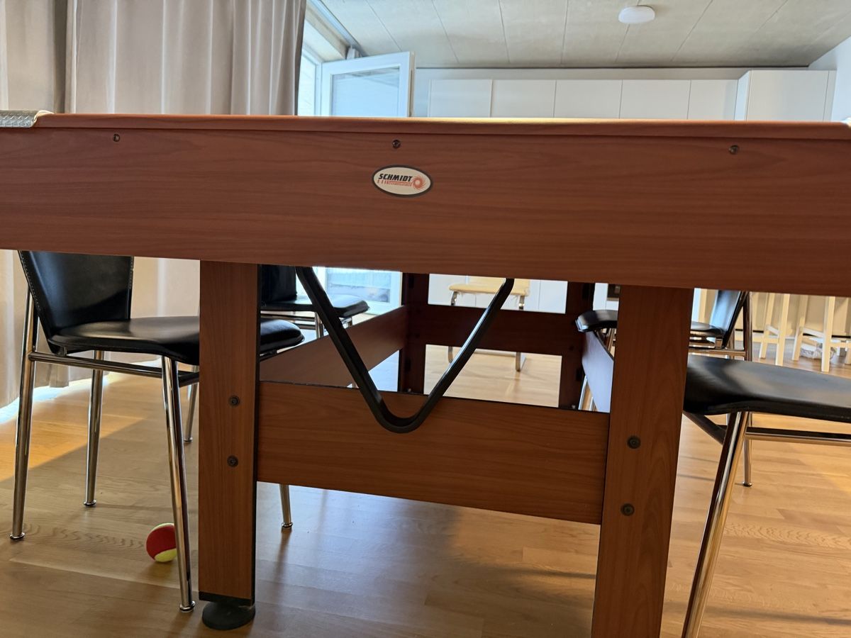 Billiardtische: Billardtisch "Schmidt" mit Abdeckung zum Esstisch! – Gebraucht aus Rupperswil von ste_9wfg 3
