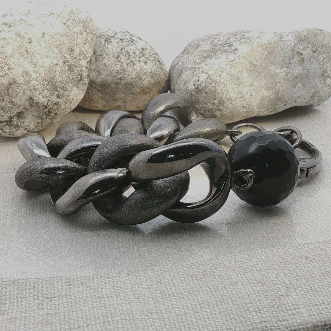 Olga Ribler Armbänder & -reifen: Statement  Armband Sterling Silber mit Onyx – Neu (gemäss Beschreibung) aus Luzern von Schmuckoutlet 3