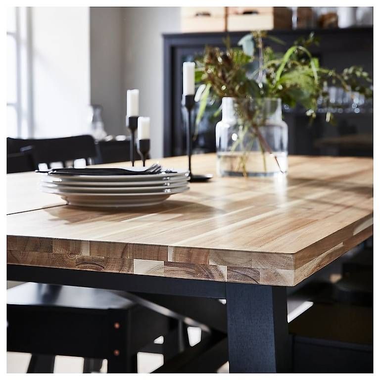 Ikea Tavoli: Table à manger en bois massif – Usato da Vercorin venduto da zickme