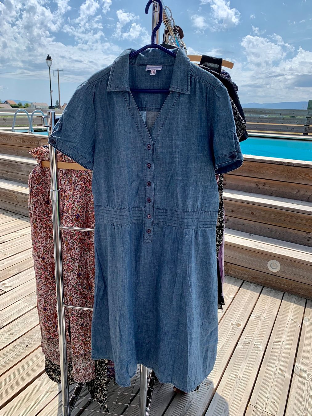 C&A Vestiti: Robe chemise jeans C&A T38 – Nuovo (secondo la descrizione) da Perroy venduto da barballalla