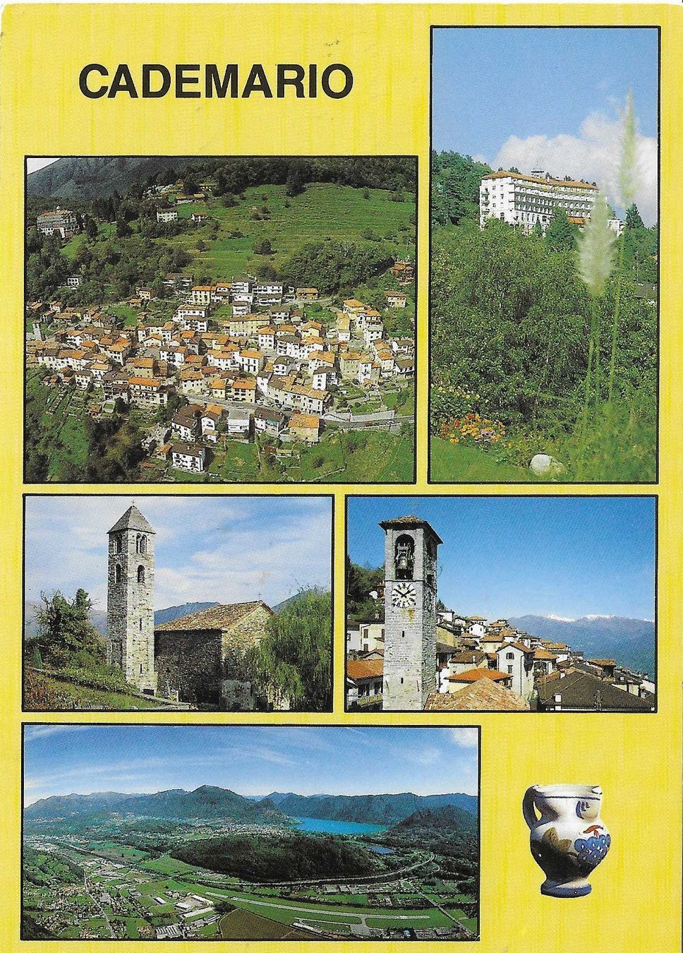 Cartoline postali: Cademario TI – Usato da Rothrist venduto da Stranglehold