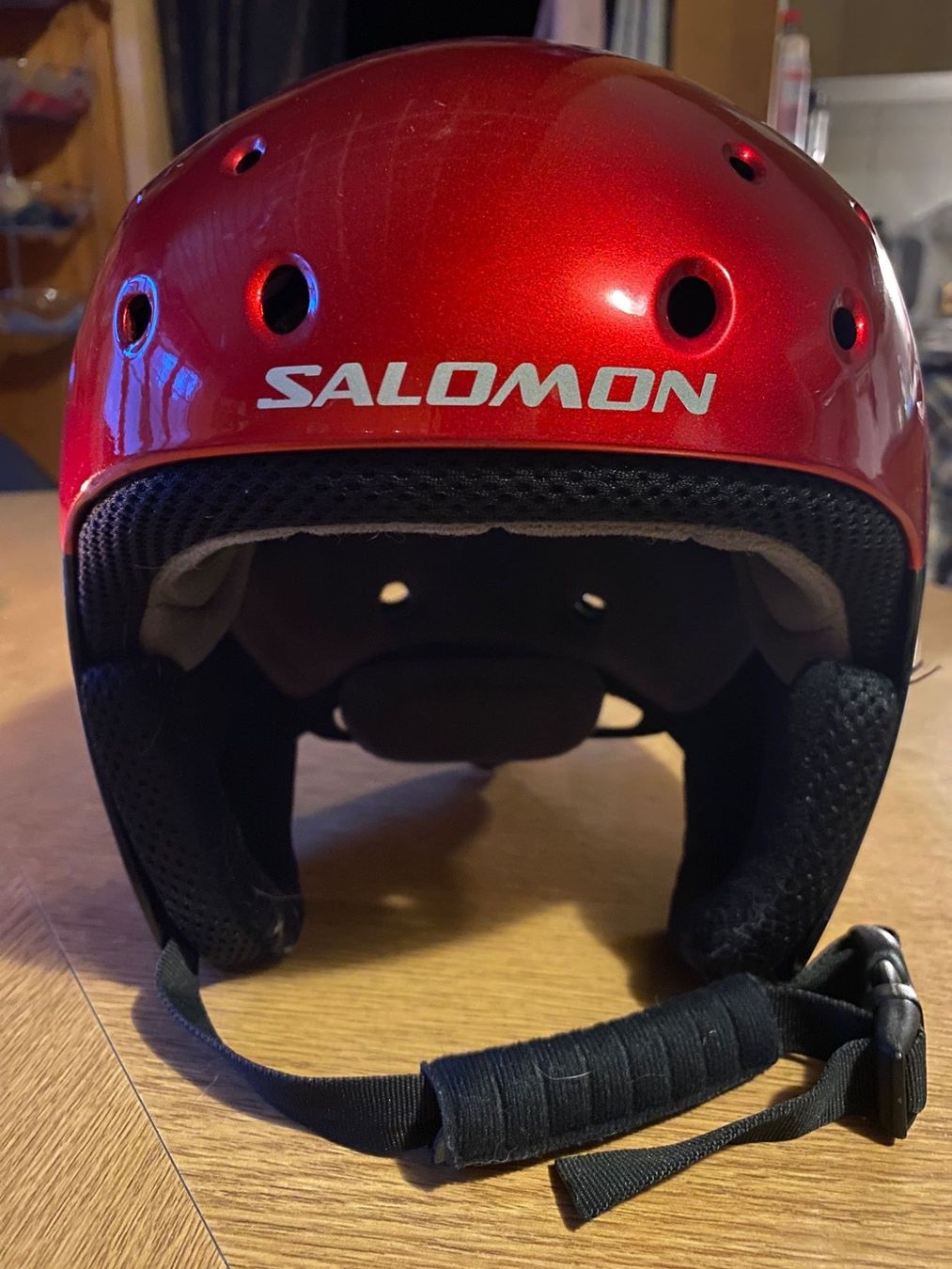 Salomon Caschi: Skihelm – Usato da St. Silvester venduto da Redneck83