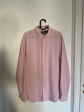 Ralph Lauren Herren Hemd rosa Langarm gebraucht