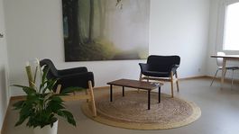 Runder Jute-Teppich mit Goldrand | 184 cm Ø