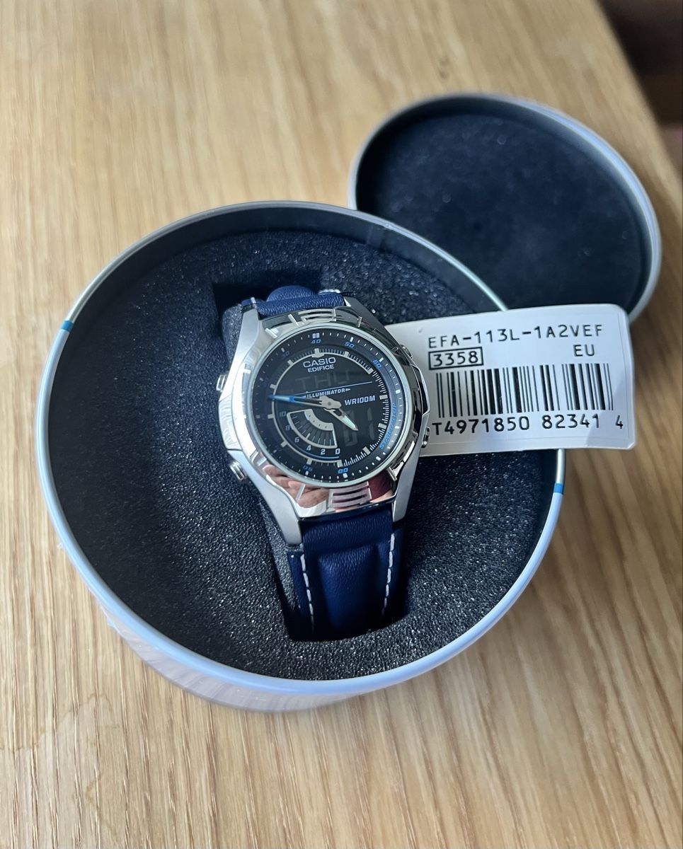Casio Orologi: Casio Edifice EFA-113L-1A2VEF Armbanduhr – Nuovo (secondo la descrizione) da Glattpark(Opfikon) venduto da ale_mg8x 3