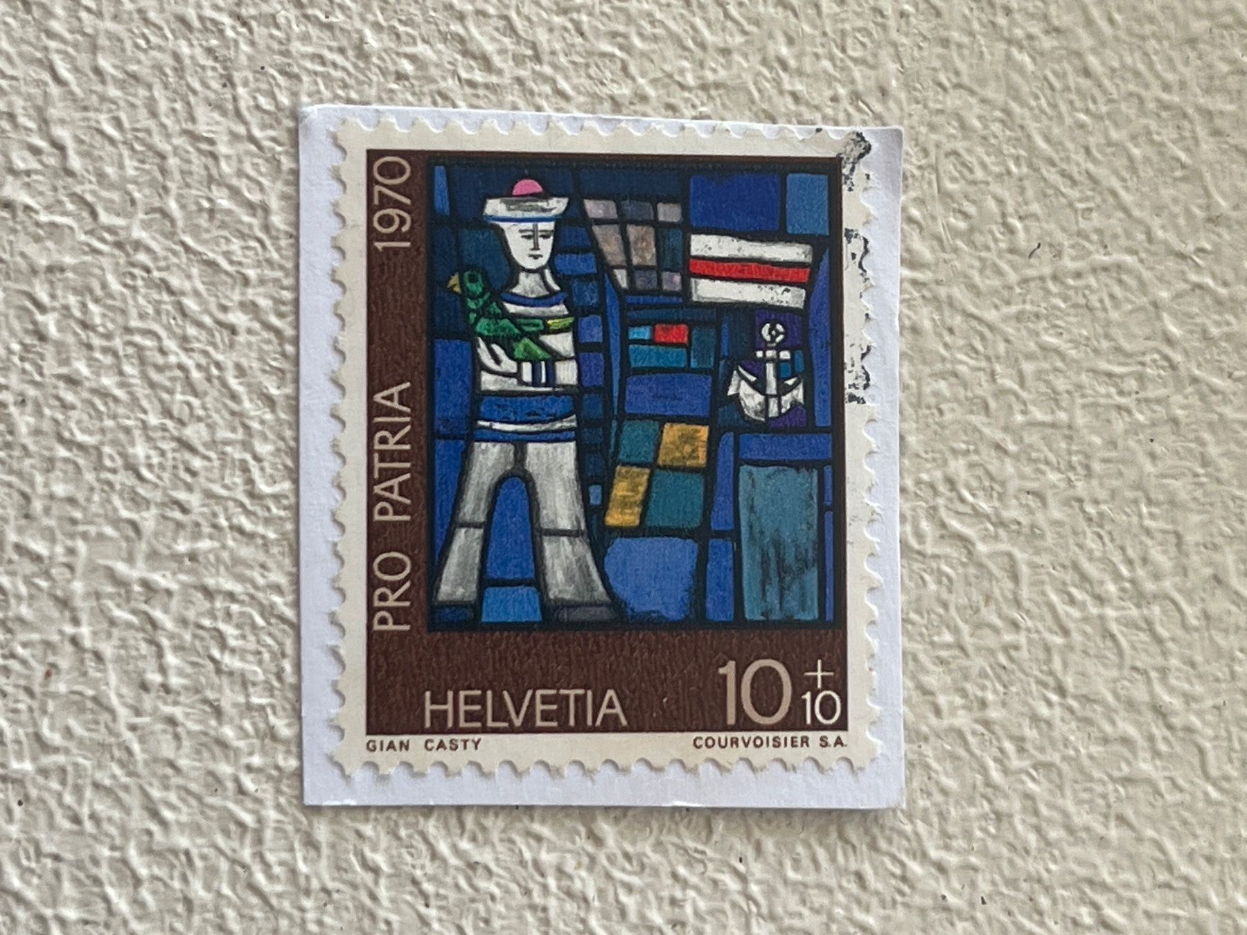 Alle Briefmarken: Schweiz Briefmarke – Gebraucht aus Chiasso von AzenYa