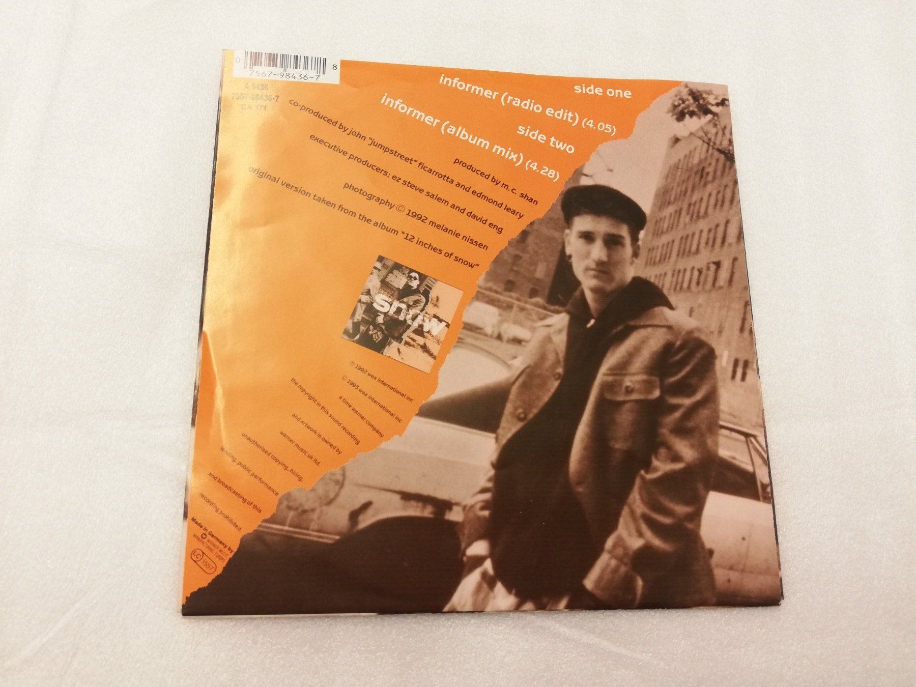 Dischi in vinile: SNOW - INFORMER (SINGLE 7") – Usato da Bern venduto da Vinylsound.ch 1