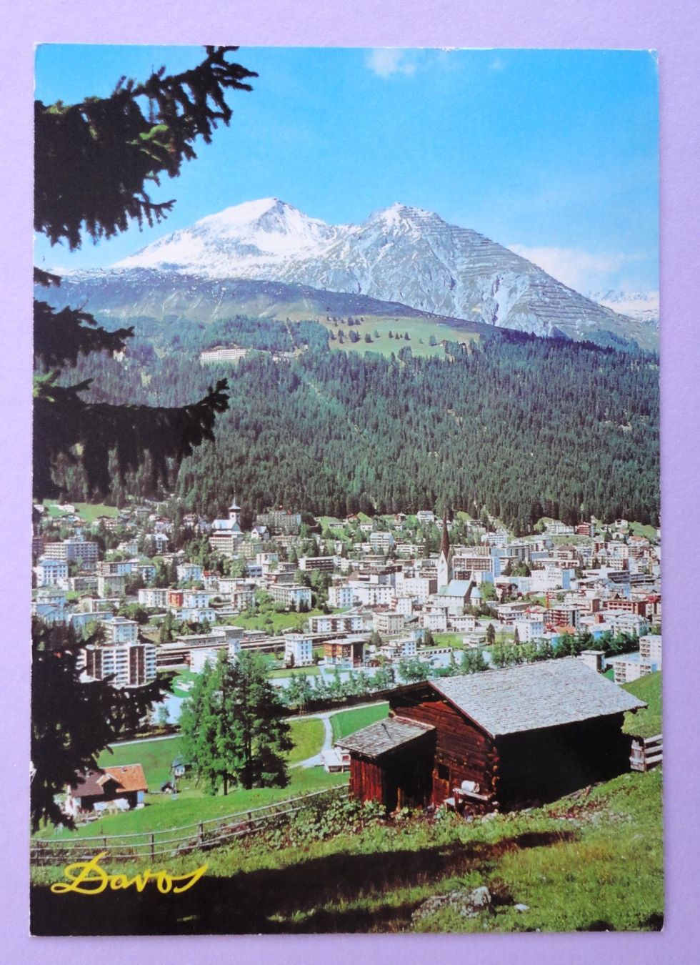 Cartoline postali: Davos-Platz (1560 m) – Usato da Fétigny venduto da Billy2miny