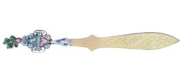Antiker Brieföffner Mikromosaik Florenz um 1880