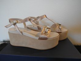 RAS Plateausandalen sand 37