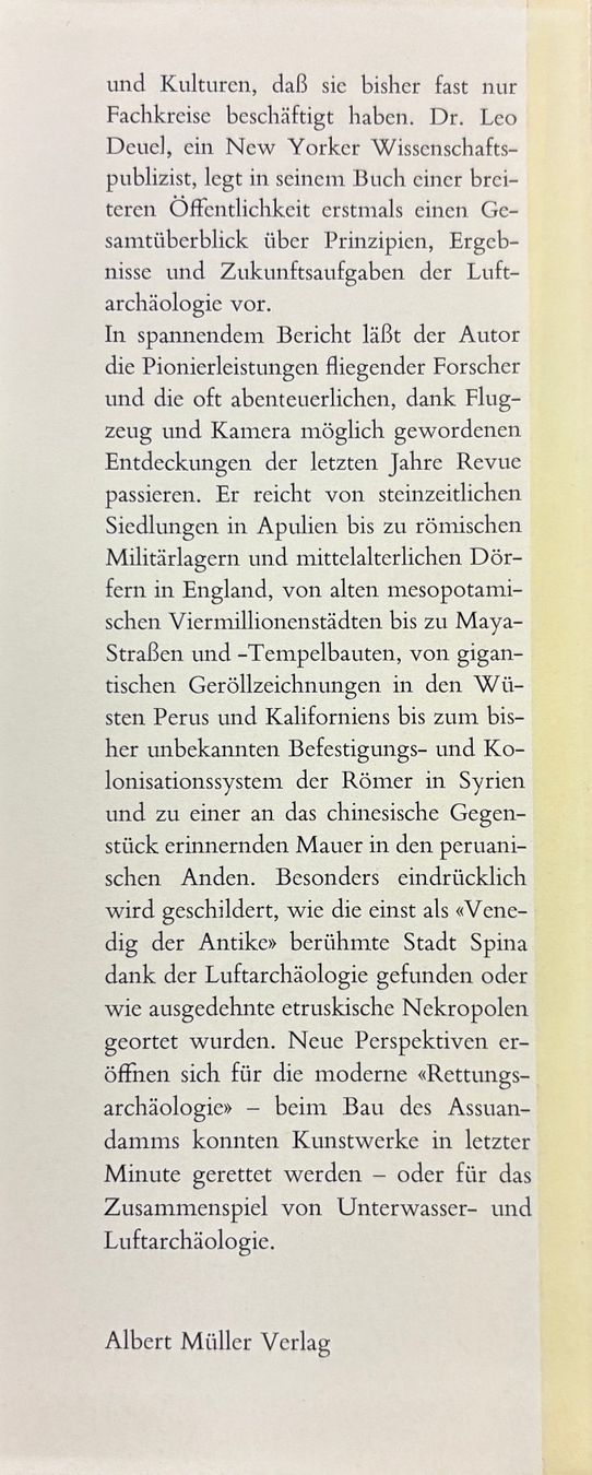 Libri: Der Flug ins Gestern – Nuovo (secondo la descrizione) da Sarnen venduto da Livres 2