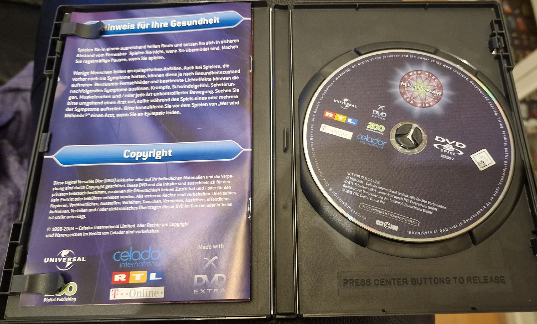 Nintendo Spiele: Wer wird Millionär (DVD Spiel) – Gebraucht aus Reinach BL von _MasterK_ 2