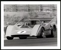 Fotografie Auto McLaren M8F, CanAm Rennw