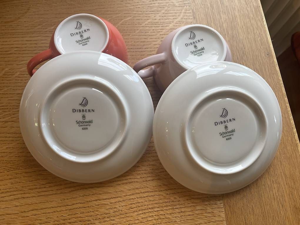 Tasses: Dibbern Kaffeetassen mit Untersetzer – D'occasion à St. Gallen par fra_pt5w 1