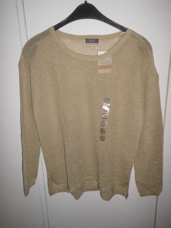 Pull léger doré T. M