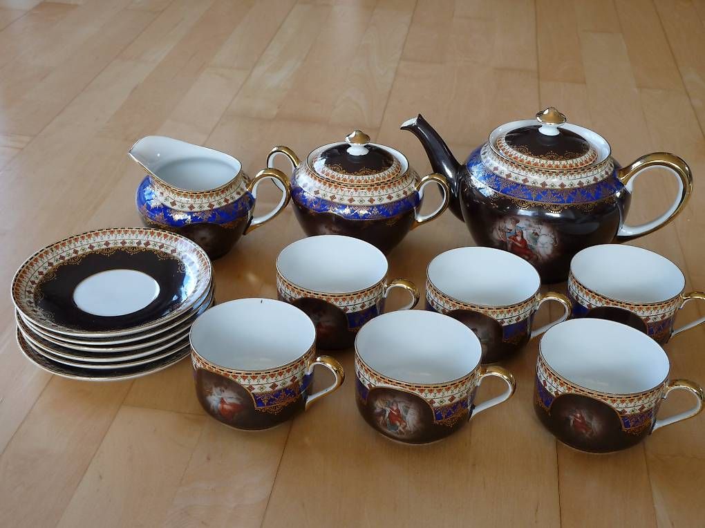 Set di piatti: Antikes Kaffeegeschirr von 1921 – Usato da Schaan venduto da jud_59jg