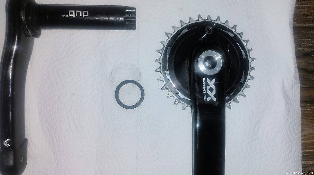 Sram Pezzi di ricambio: Sram xx Transmischen Eagle Powermeter kurbel. 32 – Usato da Davos Dorf venduto da pwo_82sy