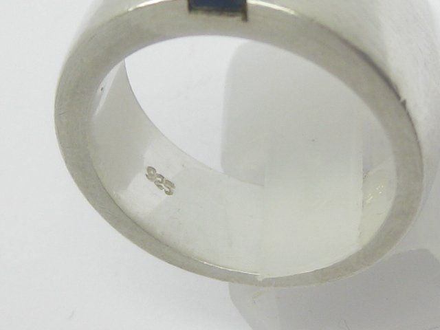 Esprit Anelli: schwerer Ring Silber 925 blauer Stein Esprit Gr. 59 – Usato da Ermatingen venduto da Decovin 7