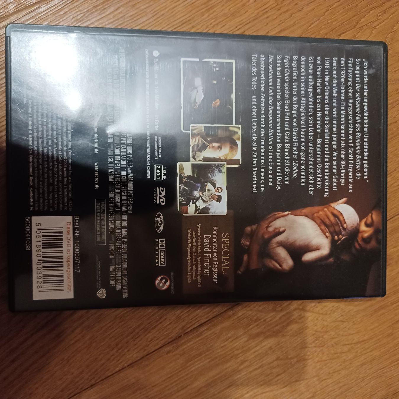 Alle DVDs: DVD Der seltsame Fall des Benjamin Button – Gebraucht aus Elfingen von Huckuck 1