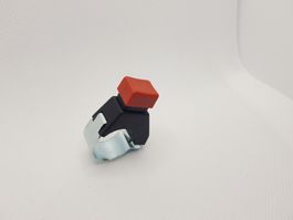 Abstellknopf für Motor / Schalter rot