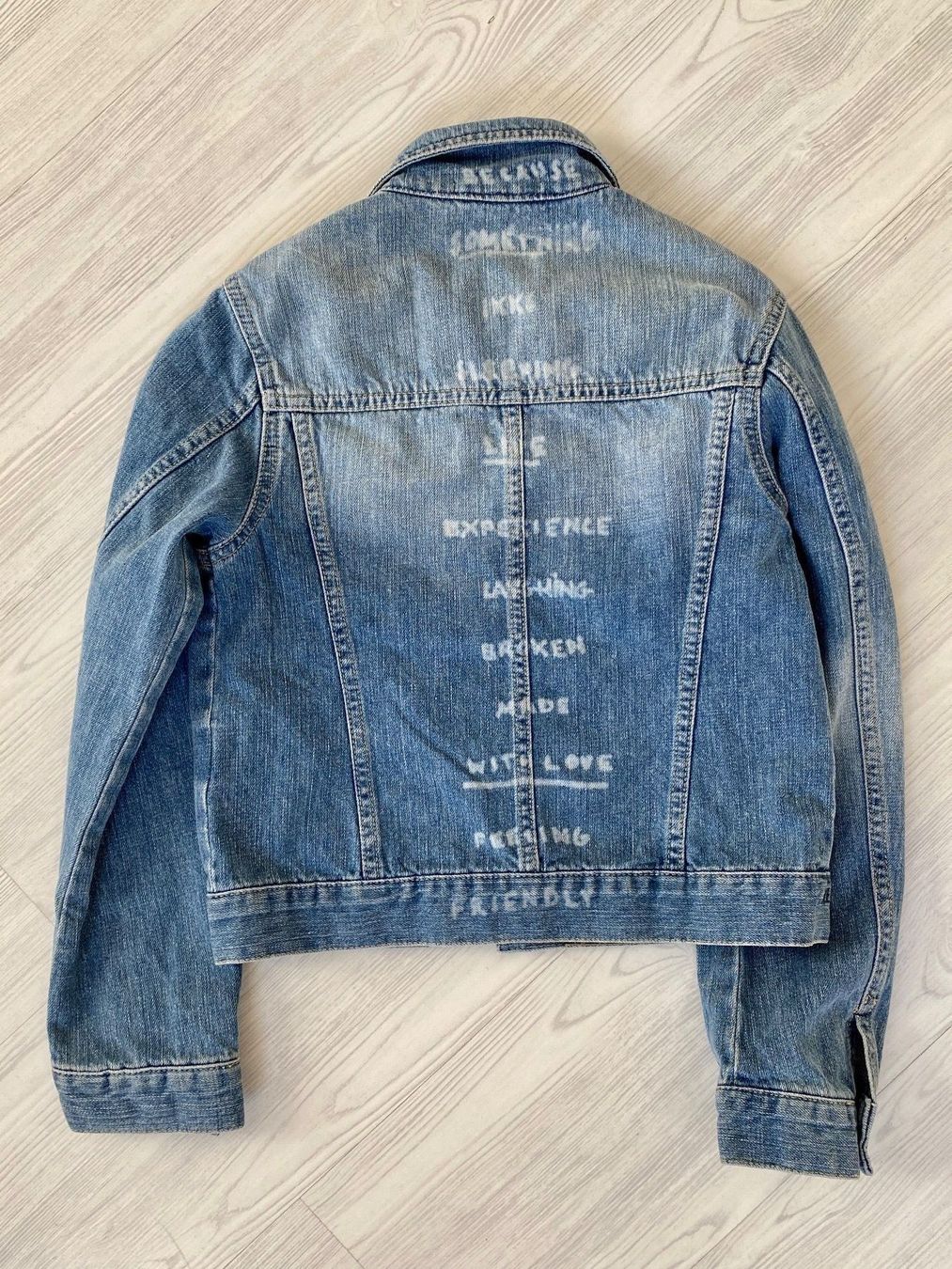 IKKS Giacche & Cappotti: Coole Mädchen- Jeansjacke IKKS Gr.138 – Usato da Estavayer-le-Lac venduto da Mimmy02 3
