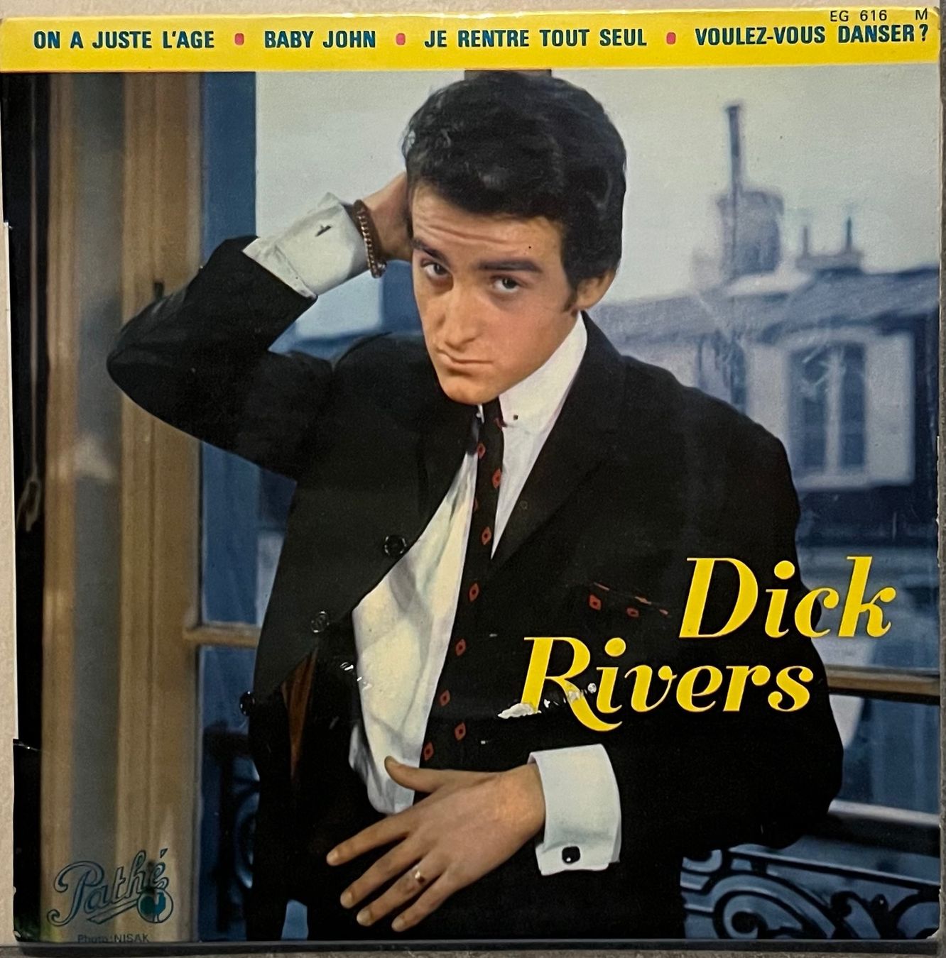 Vinyles: DICK RIVERS - ON A JUSTE L'ÂGE – D'occasion à Bussigny par vinyl-pas-cher