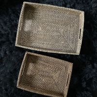 Basket tray interior decoration set