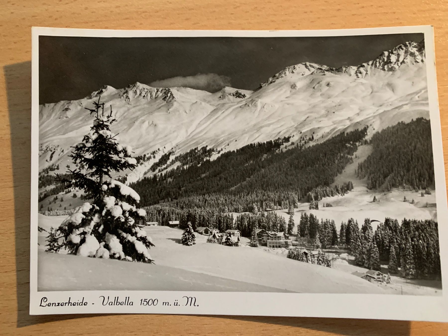 Cartoline postali: ANTIKE ANSICHTSKARTE LENZERHEIDE********* – Usato da Ibach venduto da lisch3