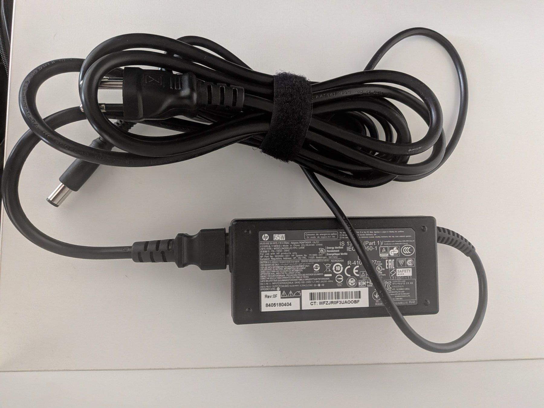 Hewlett Packard Ladegerät: Original HP laptop chargeur 65W – Gebraucht aus Genève von hbs_pro