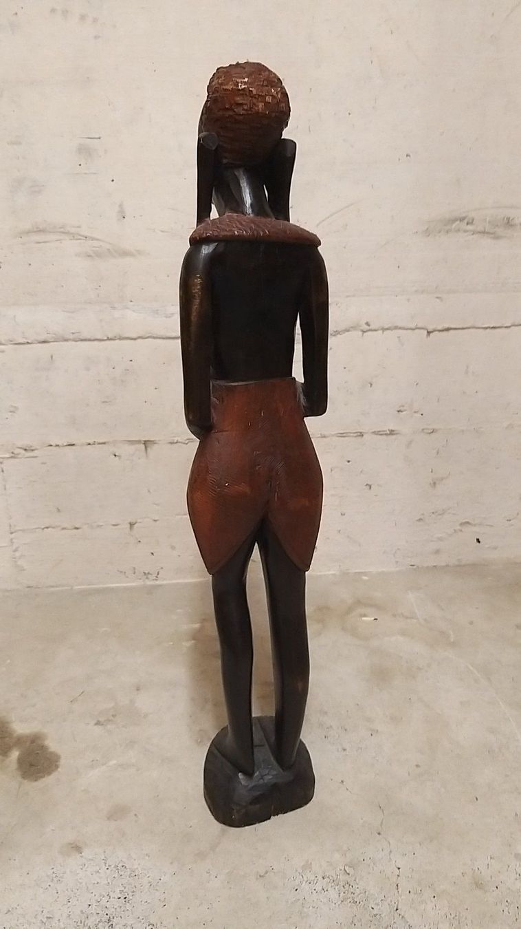 Figuren: Statue / Figur / Deko - afrikanisch "Massai" – Gebraucht aus Gossau ZH von skyrun 1