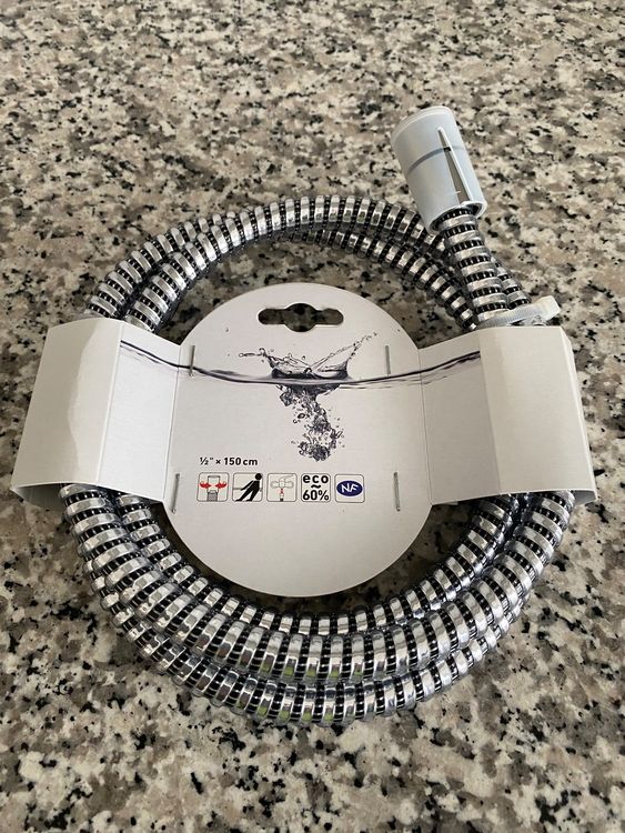 Duschschlauch 150cm Explosionsgeschützt | 5-Schicht Kunststoff | G ½" Anschluss