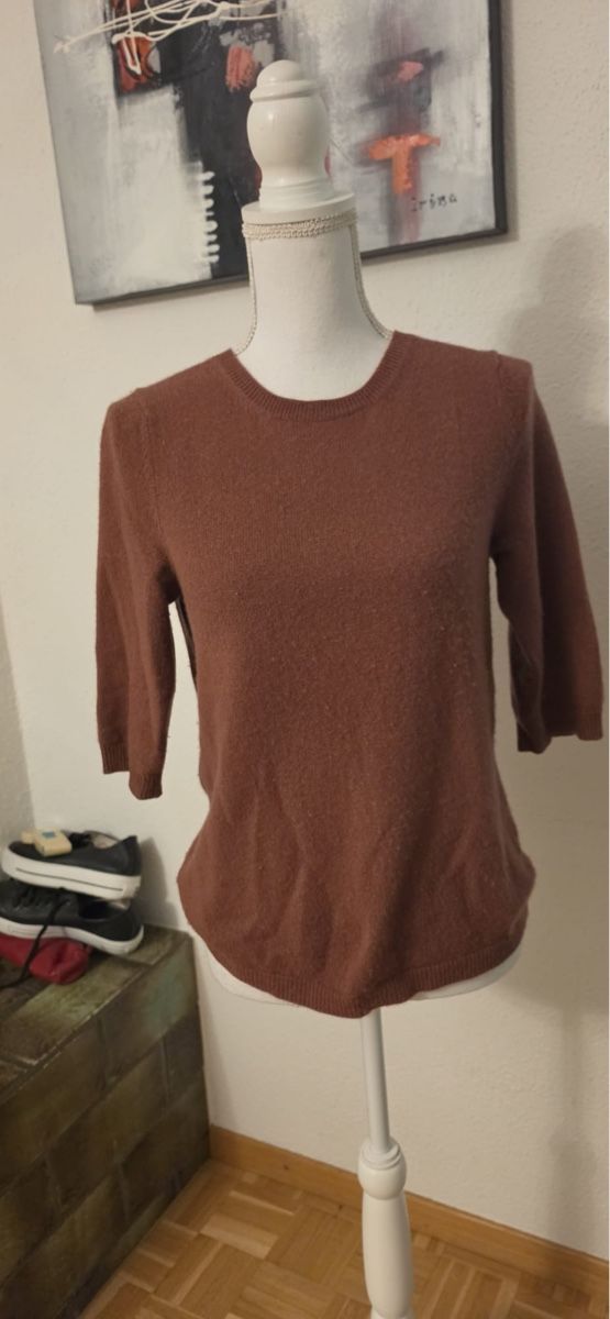 Pullover & Sweatshirts: Fedeli Pullover Kaschmir braun Grösse 36 – Gebraucht aus St. Gallen von mania03