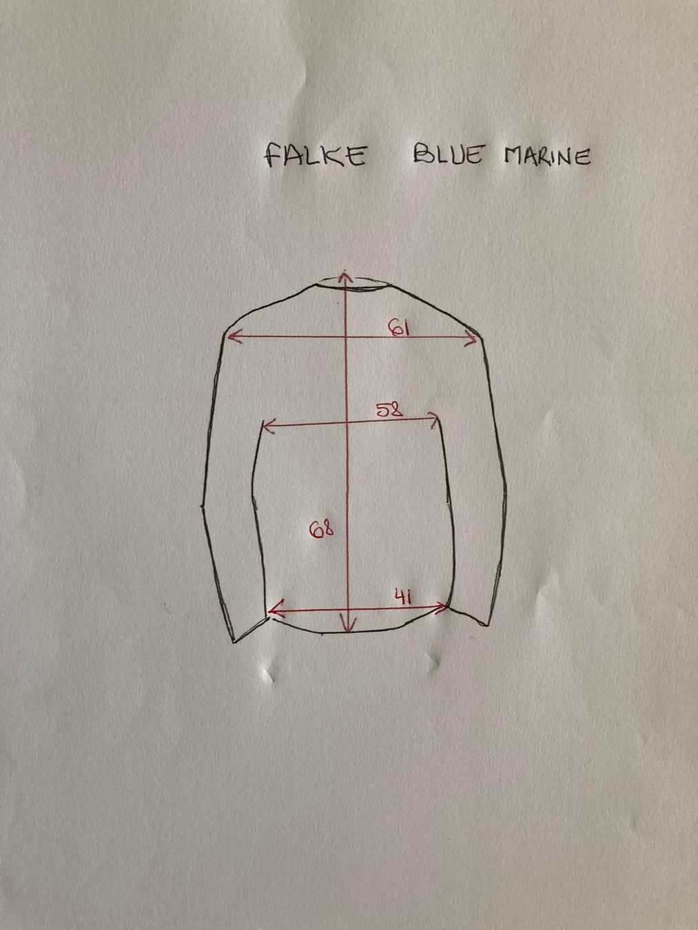 Falke Maglioni & Felpe: Pullover Men FALKE Marine Blue – Usato da Zürich venduto da aygo_a 3