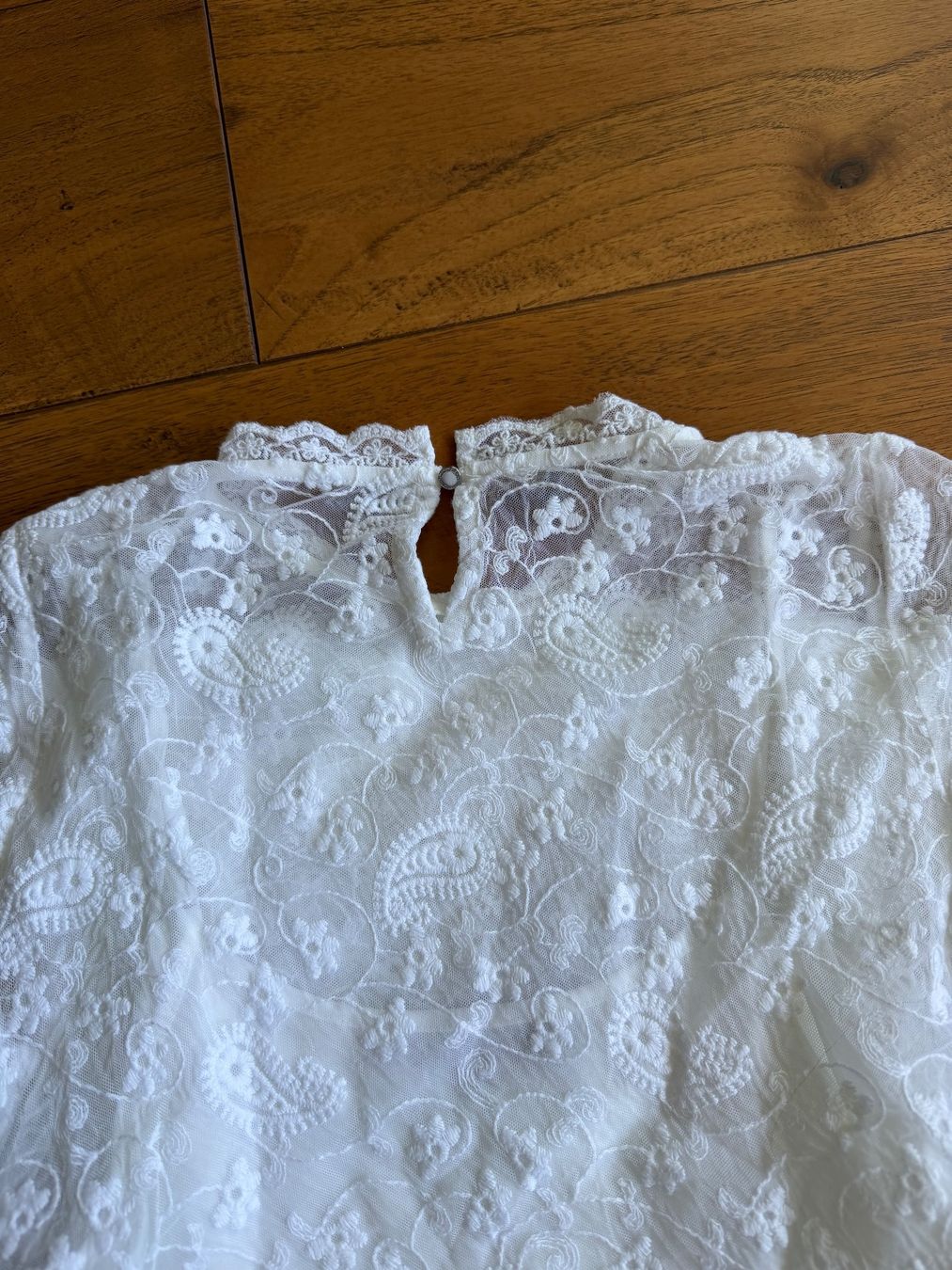 Morgan Top: Top in pizzo bianco, Morgan – Usato da Cademario venduto da Iby_30 3
