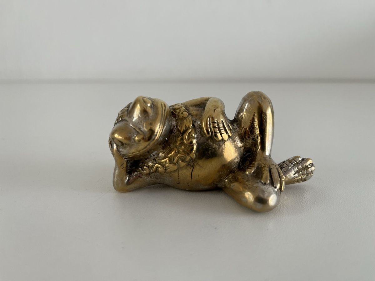 Skulpturen & Statuen: Frosch aus Metall – Gebraucht aus Wetzikon ZH von seli03