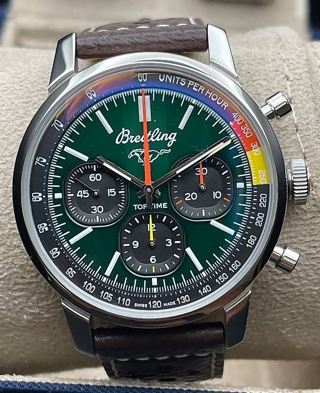 Breitling Orologi: Breitling Top Time B01 "Ford Mustang" Ref. AB01762A1L1X1 – Nuovo e nell'imballaggio originale da Lugano venduto da luganotopwatches 6