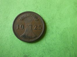 Dt. Reich 1925 E, 2 Reichspfennig