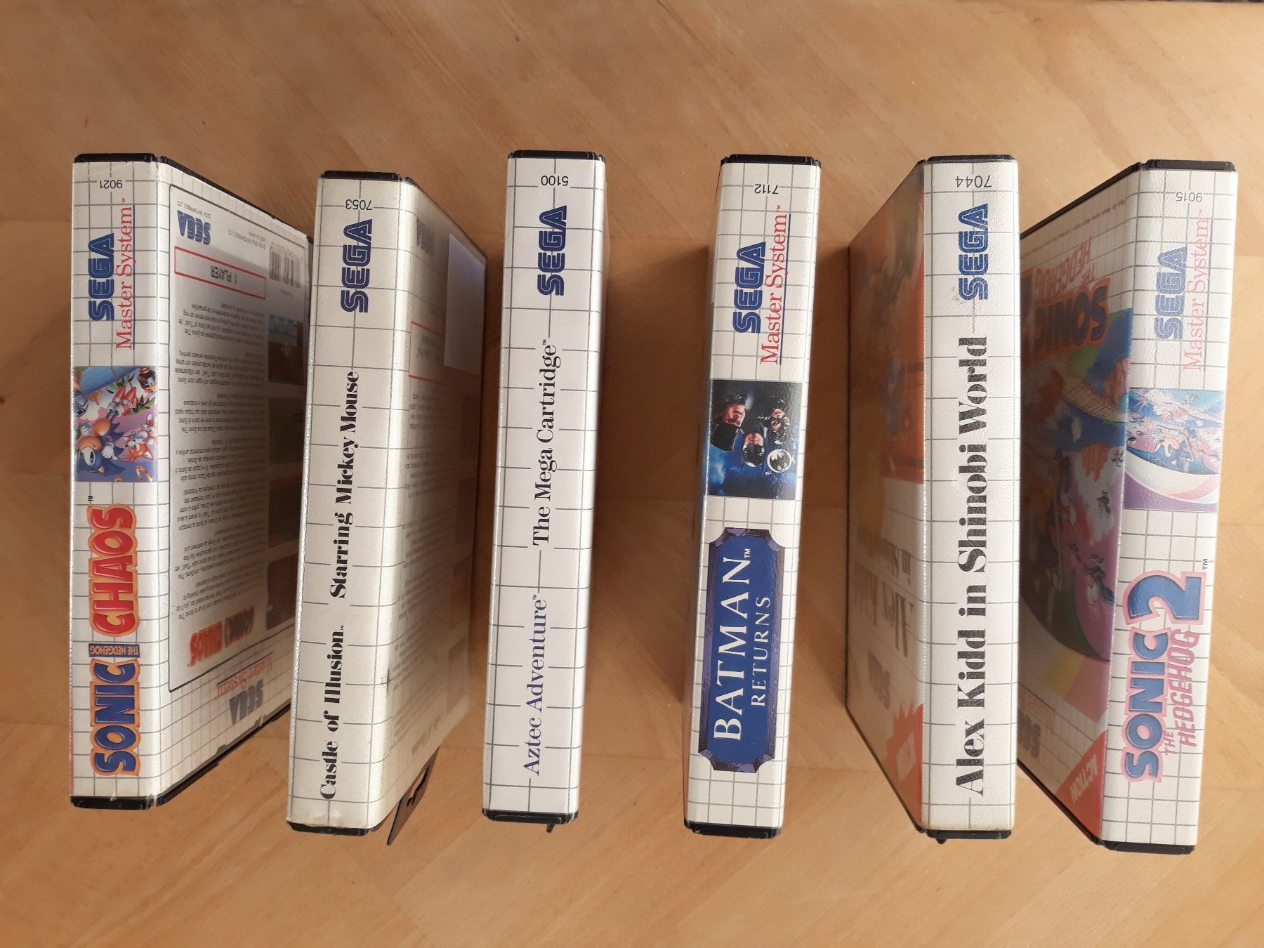 Sega Konsolen: Sega Mega Drive mit Master System Converter und 17 Games – Gebraucht aus Münsingen von Jedi909 7