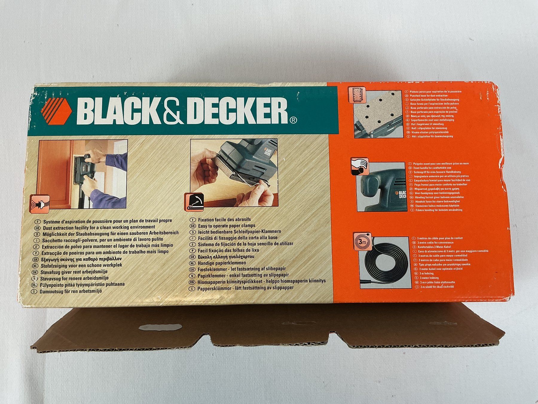 Smerigliatrici & Lucidatrici: BLACK & DECKER Schleif - Maschine Vibrationsschleifer – Nuovo (secondo la descrizione) da Richterswil venduto da Restwert_Richterswil 9