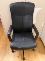 Bürostuhl Kunstleder schwarz drehbar - sehr guter Zustand