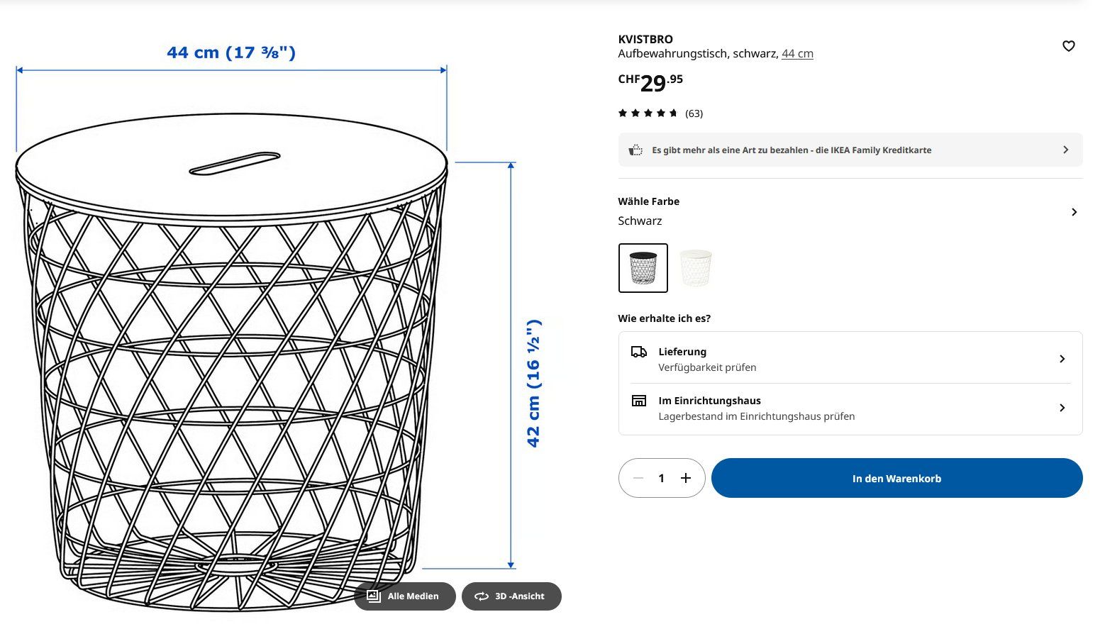 Ikea Tavoli: IKEA KVISTBRO – Usato da Wädenswil venduto da John_White 4